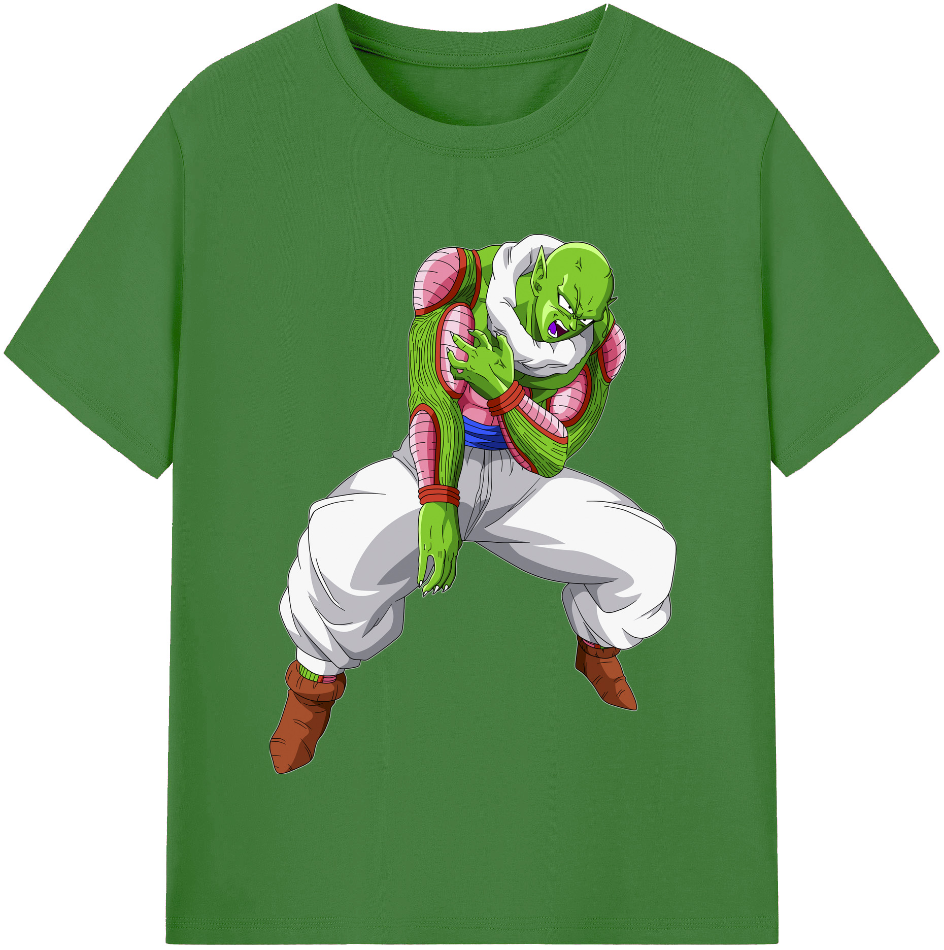 （画像用） ドラゴンボール ピッコロ DRAGON BALL Piccolo レディースカジュアルプリントTシャツ（綿100％）